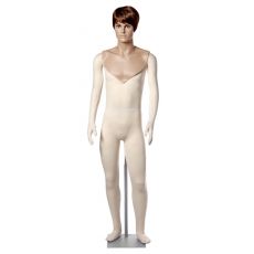 Flexibilná figurína pánska s hlavou FM - 41-HL